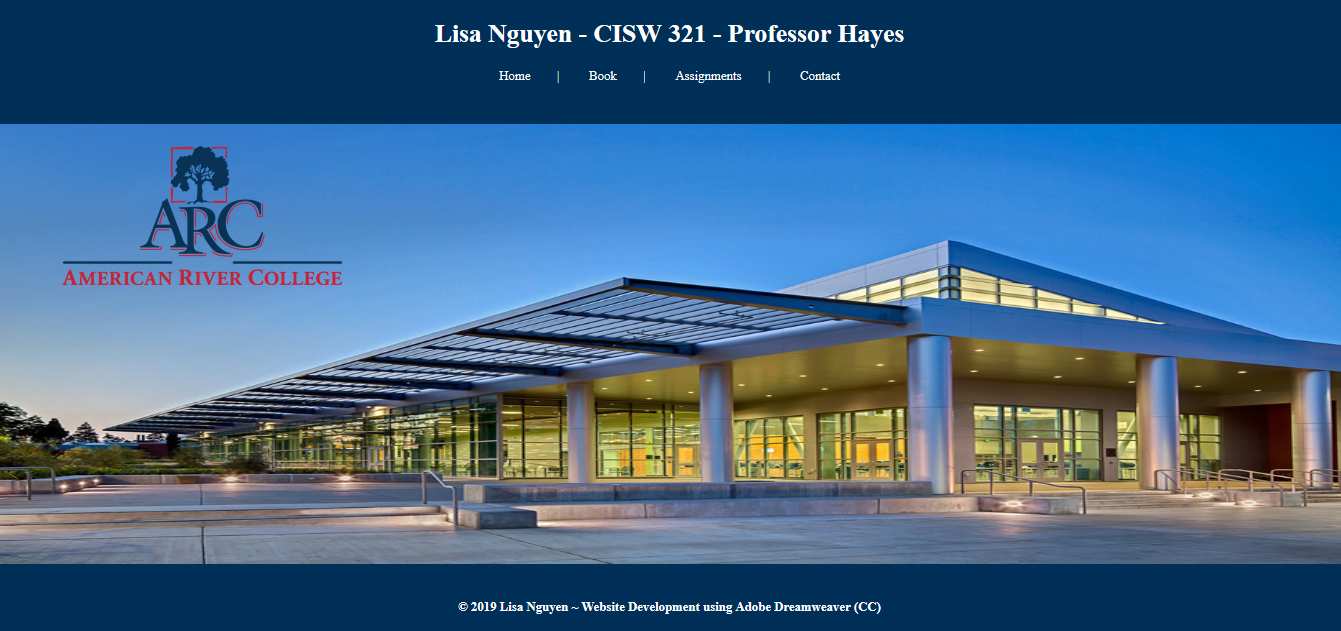 CISW 321 Dreamweaver